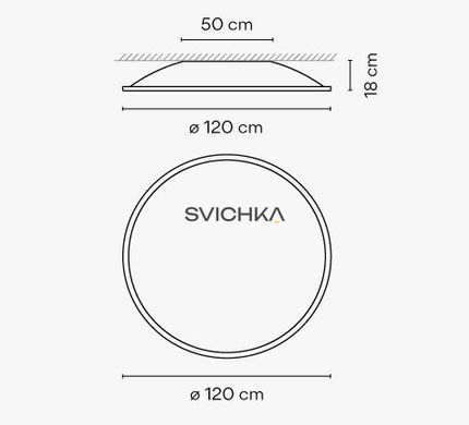 Потолочный светильник Vibia Big 053001