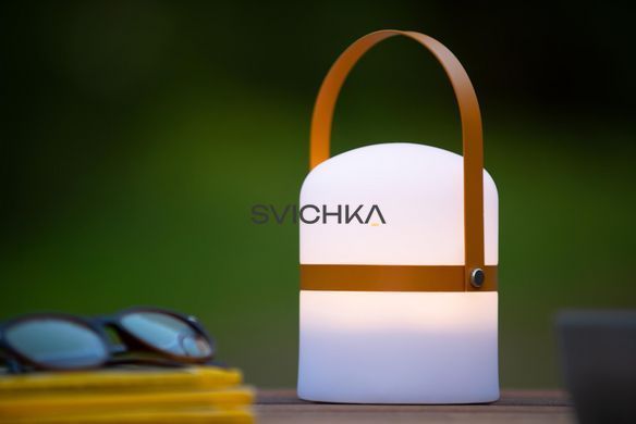 Акумуляторна настільна лампа для дому та вулиці Lucide LITTLE JOE Battery pack/batteries &Oslash; 10 cm LED Dim. 1x0,3W 2800K/3200K IP44 Brown, Brown