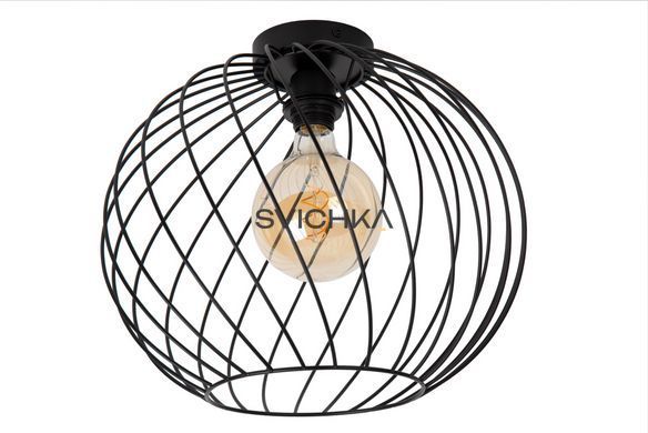 Потолочный светильник Lucide DANZA &Oslash; 40 cm 1xE27 Black