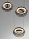 Подвесной светильник Nova luce 9236102 JAILYN 3, Black