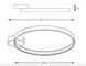 Настенный светильник Zuma Line Circle 55, White
