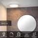 Потолочный светильник для ванной Lucide BRICE LED &Oslash; 30 cm LED Dim. 1x30W 3000K IP44 White, WHITE