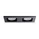 Світильник Zarlight 03354B GD-1642 Black IP20, Чорний, Чорний