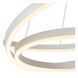 Подвесной светильник Lucide TRINITI &Oslash; 80 cm LED Dim. 3000K White, WHITE, Белый, Белый