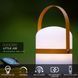 Акумуляторна настільна лампа для дому та вулиці Lucide LITTLE JOE Battery pack/batteries &Oslash; 10 cm LED Dim. 1x0,3W 2800K/3200K IP44 Brown, Brown