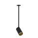 Світильник Nowodvorski MONO SURFACE LONG M BLACK PL, Black/gold, Чорний, Чорний, Чорний