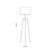 Торшер TK-Lighting PEREZ Beige