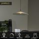 Підвісний світильник Lucide MENGA &Oslash; 60 cm LED Dim. 1x18,6W 2700K Opal, Opal, Опал, Опал