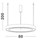 Подвесной светильник Nova luce STING, White