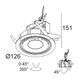 Точковий світильник Delta Light TWEETER M ST 418 21 811 932 WW