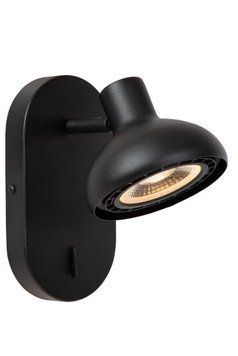 Бра Lucide SENSAS 1xGU10 (ES111) Black, BLACK