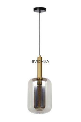 Підвісний світильник Lucide JOANET &Oslash; 22 cm 1xE27 Smoke Grey, Smoke Grey, Димчатий, Димчатий