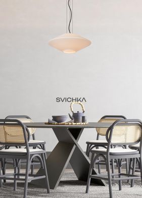 Підвісний світильник Lucide TREVOR &Oslash; 50 cm 1xE27 Opal, Opal