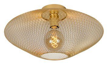 Стельовий світильник Lucide MESH &Oslash; 45 cm 1xE27 Matt Gold / Brass, Matt Gold / Brass