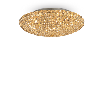 Ideal Lux KING PL9 Золото 073262