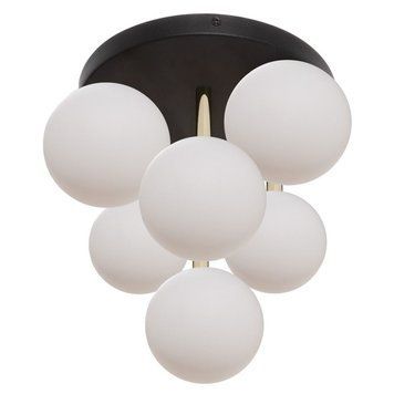 Потолочный светильник Zuma Line ALI 7, Gold/Black