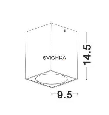 Точечный светильник Nova Luce NIDO Square