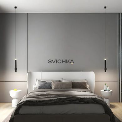 Светильник подвесной KLOODI DECO PE-DELTA62 6W+6W 3K BK