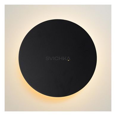 Настінний світильник Lucide EKLYPS LED &Oslash; 25 cm LED 1x9W 3000K Black, BLACK, Чорний, Чорний