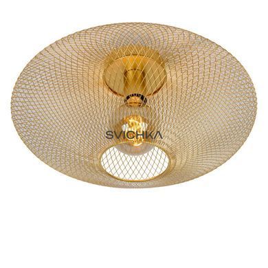 Потолочный светильник Lucide MESH &Oslash; 45 cm 1xE27 Matt Gold / Brass