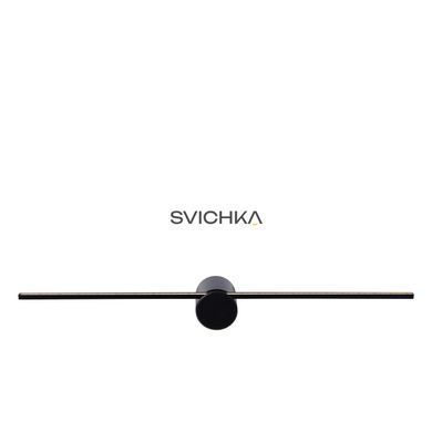 Настінний світильник для ванної Lucide MIZAR LED 1x6W 2700K IP44 Black, BLACK
