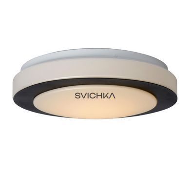 Стельовий світильник для ванної Lucide DIMY &Oslash; 28,6 cm LED Dim. 1x12W 3000K IP21 Black, BLACK