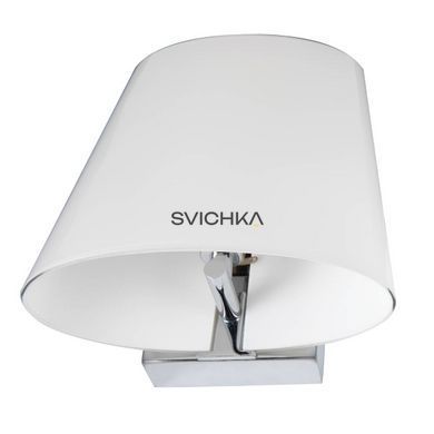 Настінне бра SLV 1002859 COUPA QT14, Вишневий, Хром, Хром, Білий