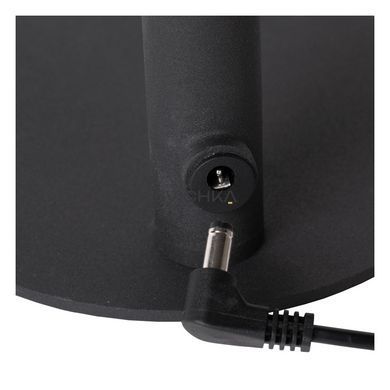 Аккумуляторная настольная лампа Lucide GILLY Battery pack/batteries LED Dim. 1x3W 2700K Black