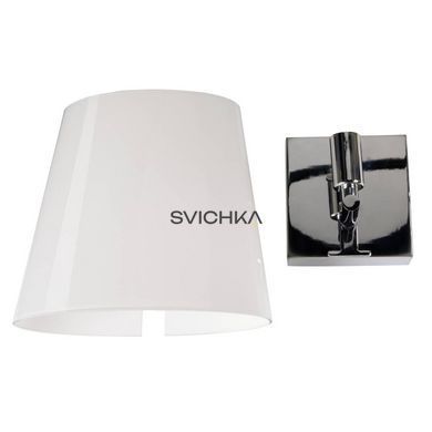 Настінне бра SLV 1002859 COUPA QT14, Вишневий, Хром, Хром, Білий