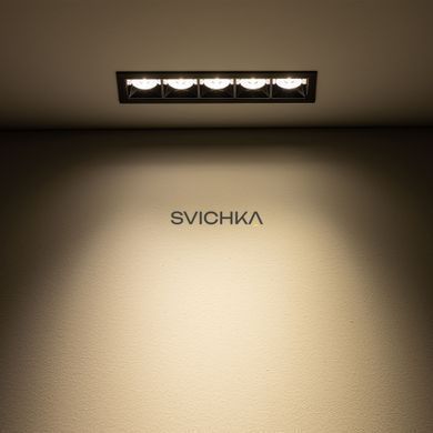 Врізний світильник Nowodvorski MIDI LED 20W 3000K Black