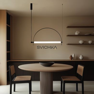 Підвісний світильник Aromas Arc, Black