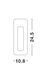 Подсветка Nova luce Eurona 1 GU4 White