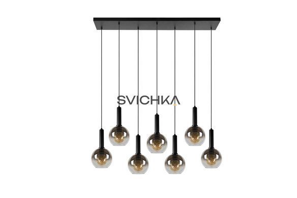 Подвесной светильник Lucide MARIUS 7xE27 Black