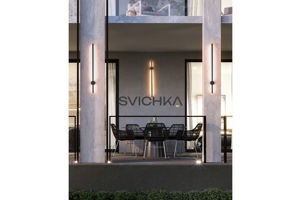 Вуличне бра AZzardo Guido IP54 Black