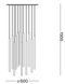Подвесной светильник Ideal Lux Filo sp12, White