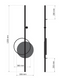Настенный светильник Babich Studio MID GB1200, Black