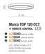 Стельовий світильник Azzardo MARCO 120 White