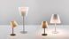 Настільна лампа Artemide Melampo notte 0710010A, сірий, Сірий