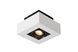 Стельовий точковий світильник Lucide XIRAX LED Dim to warm GU10 1x5W 2200K/3000K White, WHITE