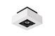 Стельовий точковий світильник Lucide XIRAX LED Dim to warm GU10 1x5W 2200K/3000K White, WHITE