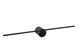 Настінний світильник для ванної Lucide MIZAR LED 1x6W 2700K IP44 Black, BLACK