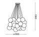 Підвісний світильник Ideal Lux MAPA BIANCO SP22 140230