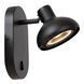 Бра Lucide SENSAS 1xGU10 (ES111) Black, BLACK