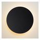 Настінний світильник Lucide EKLYPS LED &Oslash; 25 cm LED 1x9W 3000K Black, BLACK, Чорний, Чорний