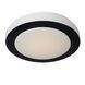 Стельовий світильник для ванної Lucide DIMY &Oslash; 28,6 cm LED Dim. 1x12W 3000K IP21 Black, BLACK