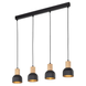 Підвісний світильник TK Lighting CAIRO 4, Black