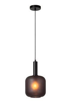 Підвісний світильник Lucide ELOISE &Oslash; 21 cm 1xE27 Black, BLACK, Антрацит, Антрацит