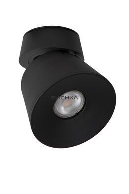 Стельовий точковий світильник Lucide TRIGONO &Oslash; 10,5 cm 1xGU10 Black, BLACK
