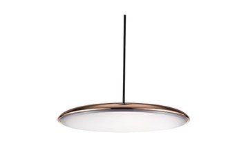 Люстра Azzardo Saturnia 40 LED Copper AZ2755 (3000K), Чорний, Білий, Мідний