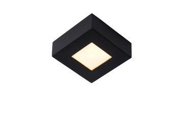 Стельовий світильник для ванної Lucide BRICE LED LED Dim. 1x8W 3000K IP44 Black, BLACK